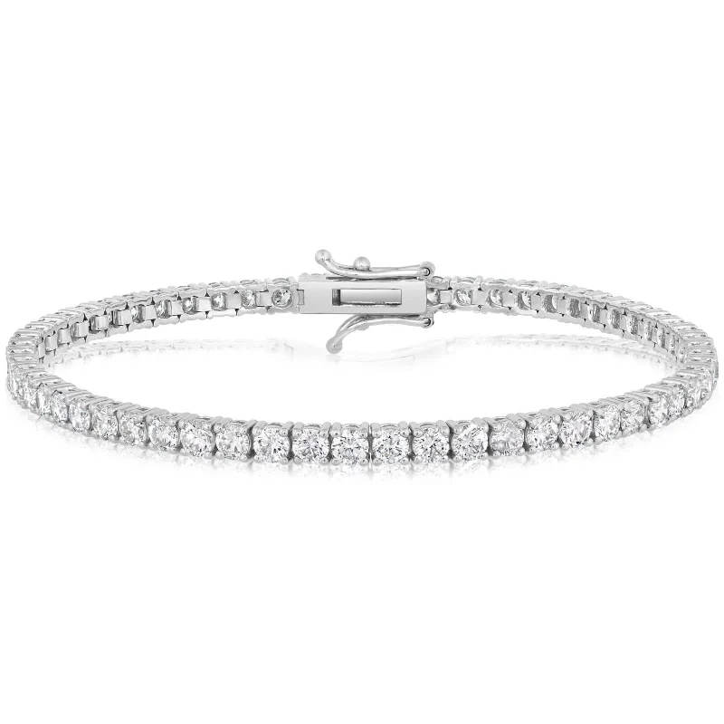 gold wedding bangles for women -5 Carat Diamond Tennis Bracelet