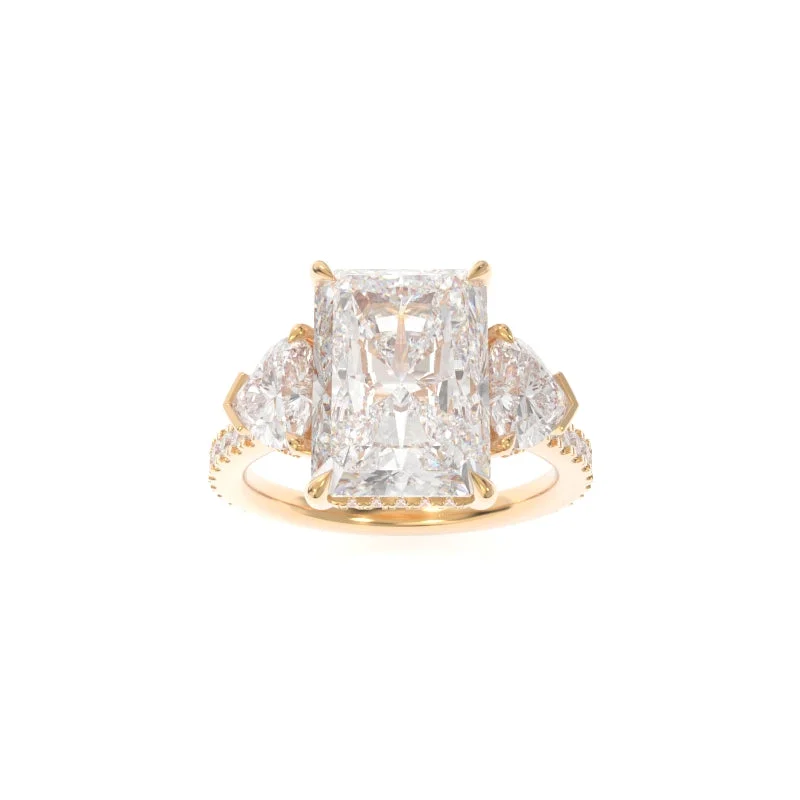 diamond engagement rings for women -Michelle Ring (Heart Version) Radiant