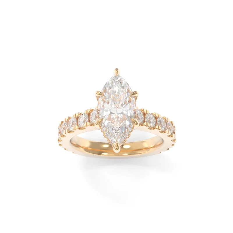 bridal engagement rings for women -Sloan Ring Marquise