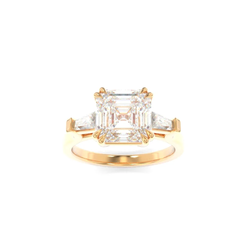 unique engagement rings for women -Scarlett Ring Asscher