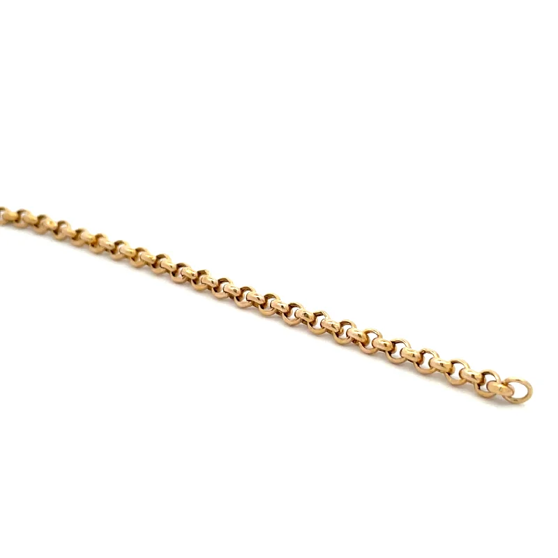 pearl bangles for women -Yellow Gold Bracelet