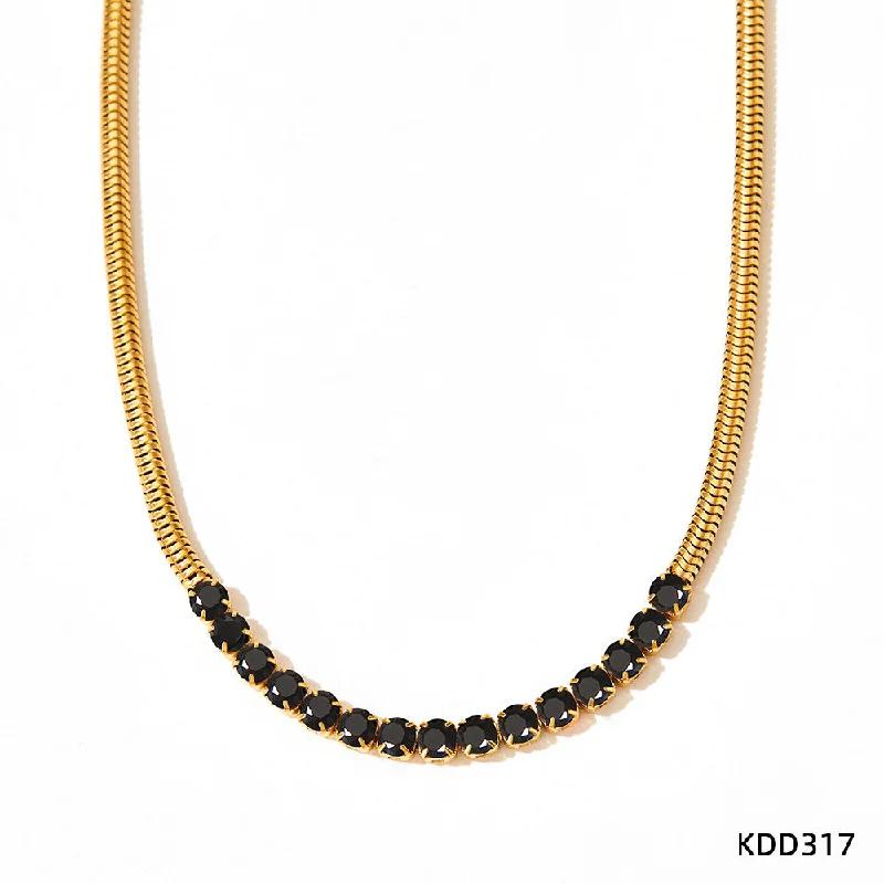 Kdd317 Necklace Black