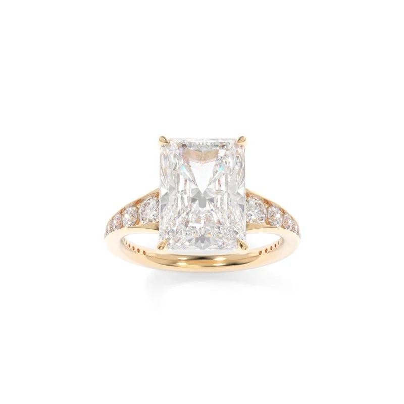 engagement rings with vintage diamonds for women -Collins Ring Radiant