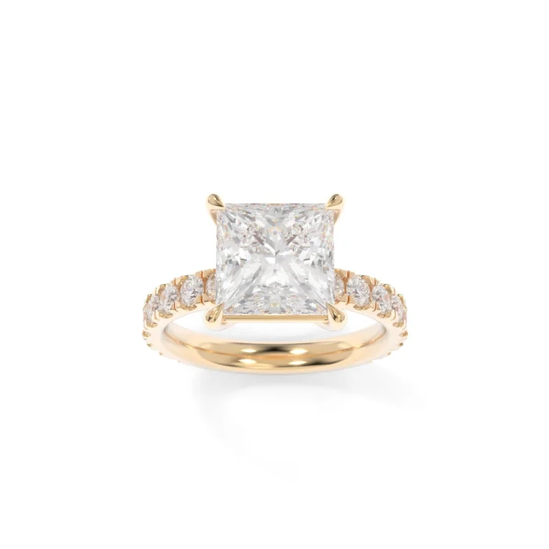 pave engagement rings for women -Sinclair Ring Princess