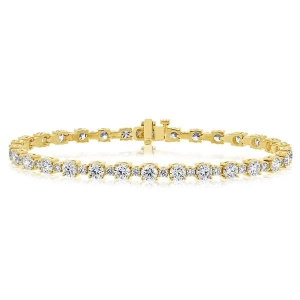 statement charm bangles for women -Diamond Fashion Bracelet