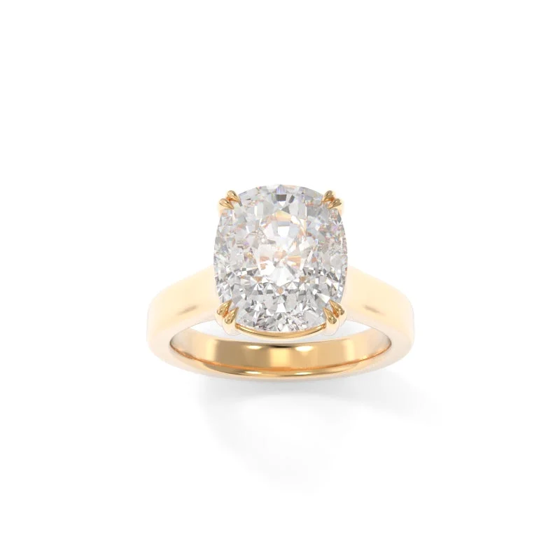 classic engagement rings for women -Sloan Solitaire Elongated Cushion