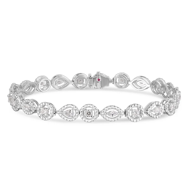 custom bracelets for women -ROBERTO COIN Dolcetto Diamond Bracelet