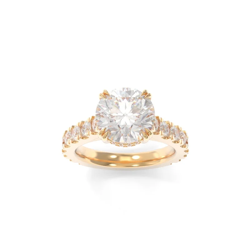 designer engagement rings for women -Sloan Ring Round