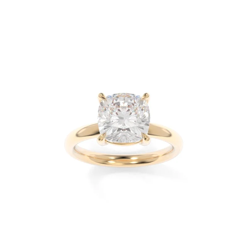 unique bridal engagement rings for women -Sinclair Solitaire Cushion