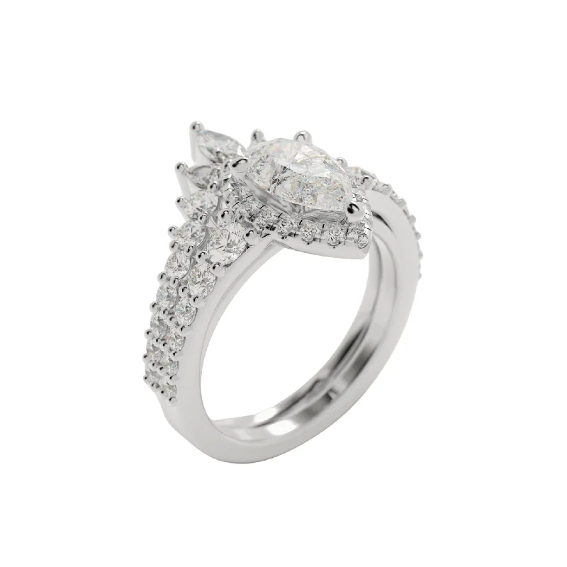 engagement rings with vintage diamonds for women -Haylee