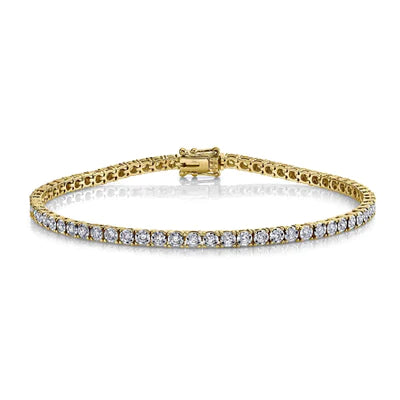 trendy stackable bracelets for women -1.00ctw Diamond Tennis Bracelet