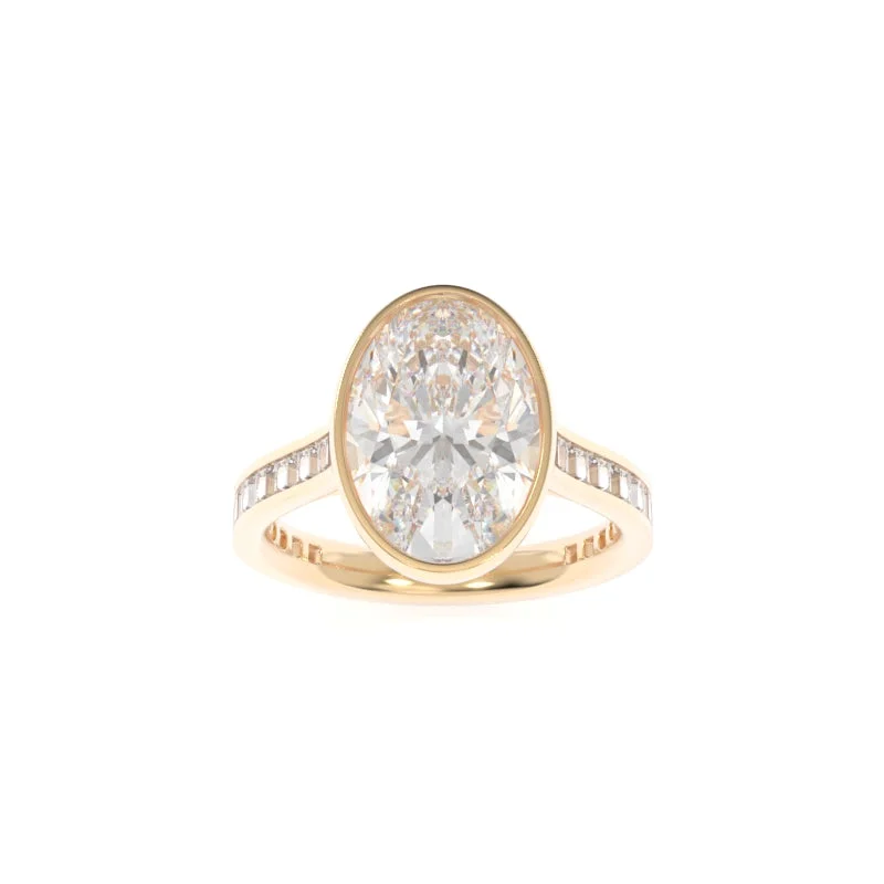 high-quality engagement rings for women -Gwen Ring Oval