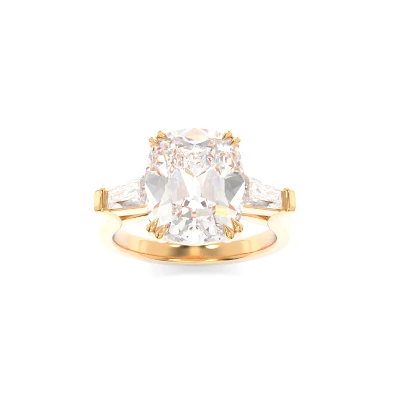 diamond engagement rings for women -Scarlett Ring Old Mine Cushion