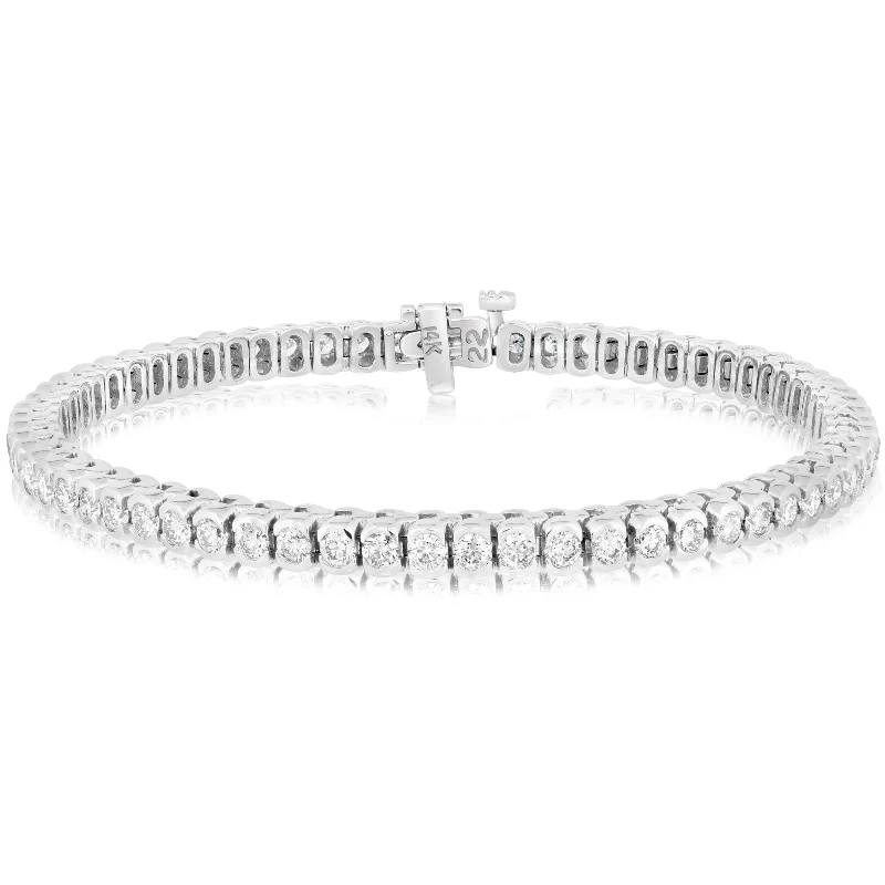 stackable bracelets for women -3.00 Carat Diamond Bracelet