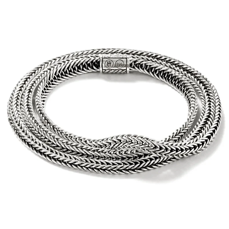 women’s simple bangle sets -JOHN HARDY Kami Triple Wrap Bracelet