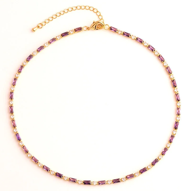 Purple Necklace