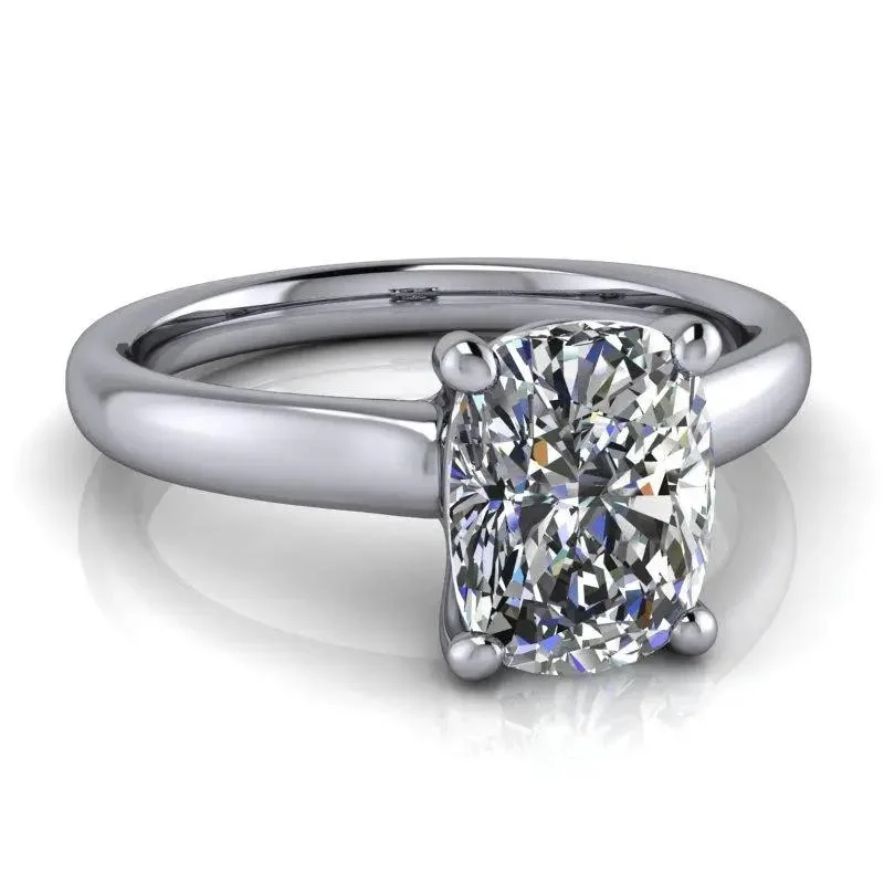 engagement rings with vintage diamonds for women -Birdie No. 1 Moissanite Ring