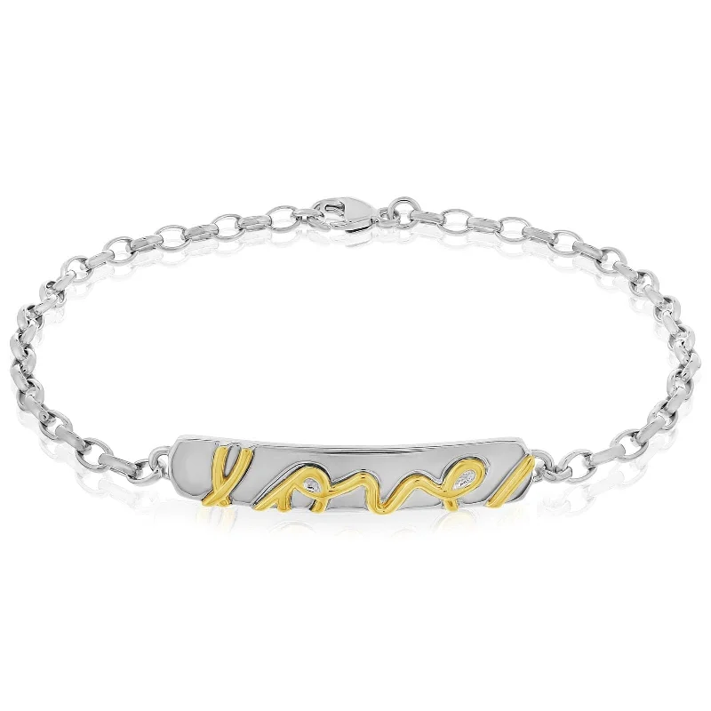 luxury bracelets for women -MONICA RICH KOSANN "Love" Posey Bracelet