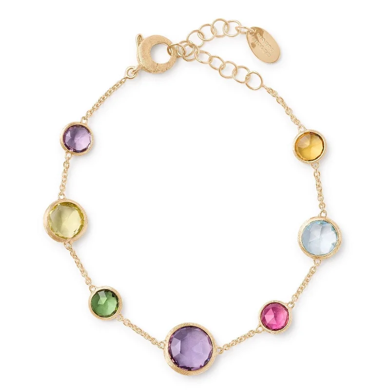 women’s colorful gemstone bangles -MARCO BICEGO Jaipur Color Bracelet